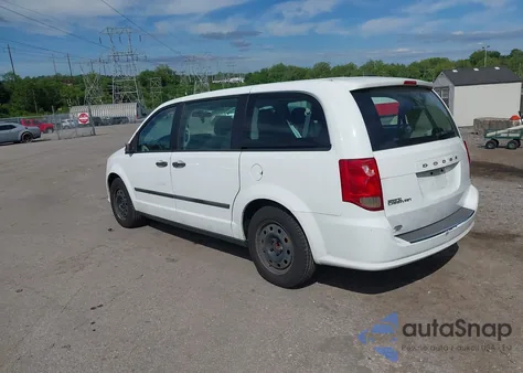 2014 Dodge Grand Caravan American Value Pkg from USA, damaged, VIN 2C4RDGBG5ER316523